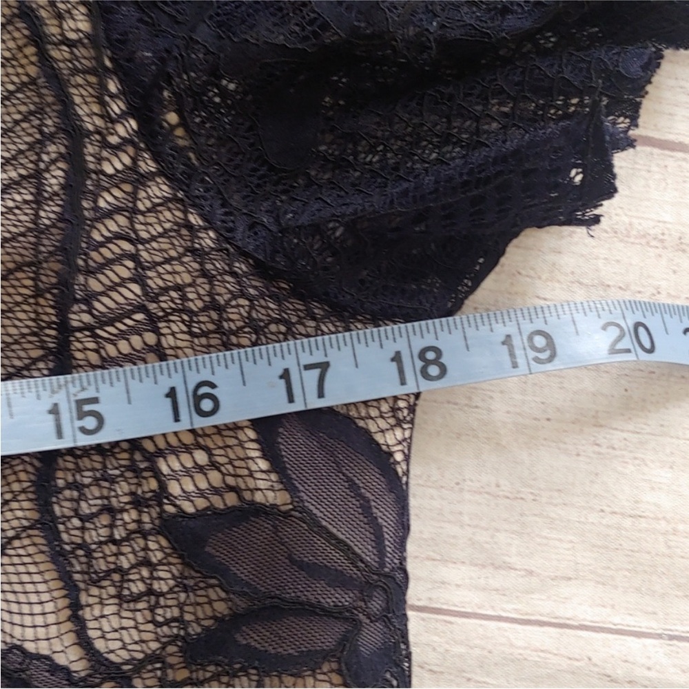 ALEX MARIE NAVY LACE DRESS - Picture 7 of 10
